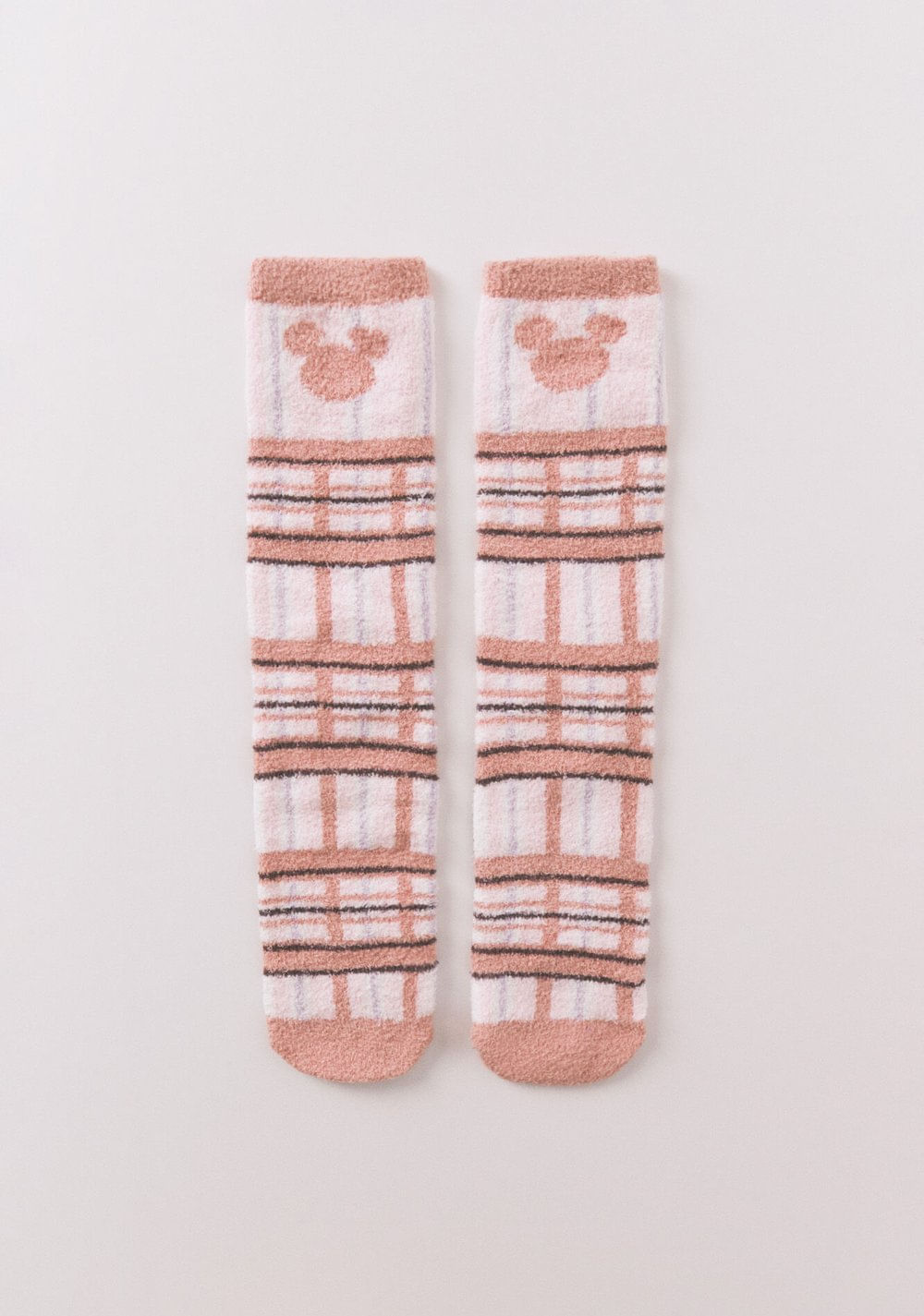 Medias Largas de Piel con Estampado de Cuadros de Mickey Mouse Women Secret