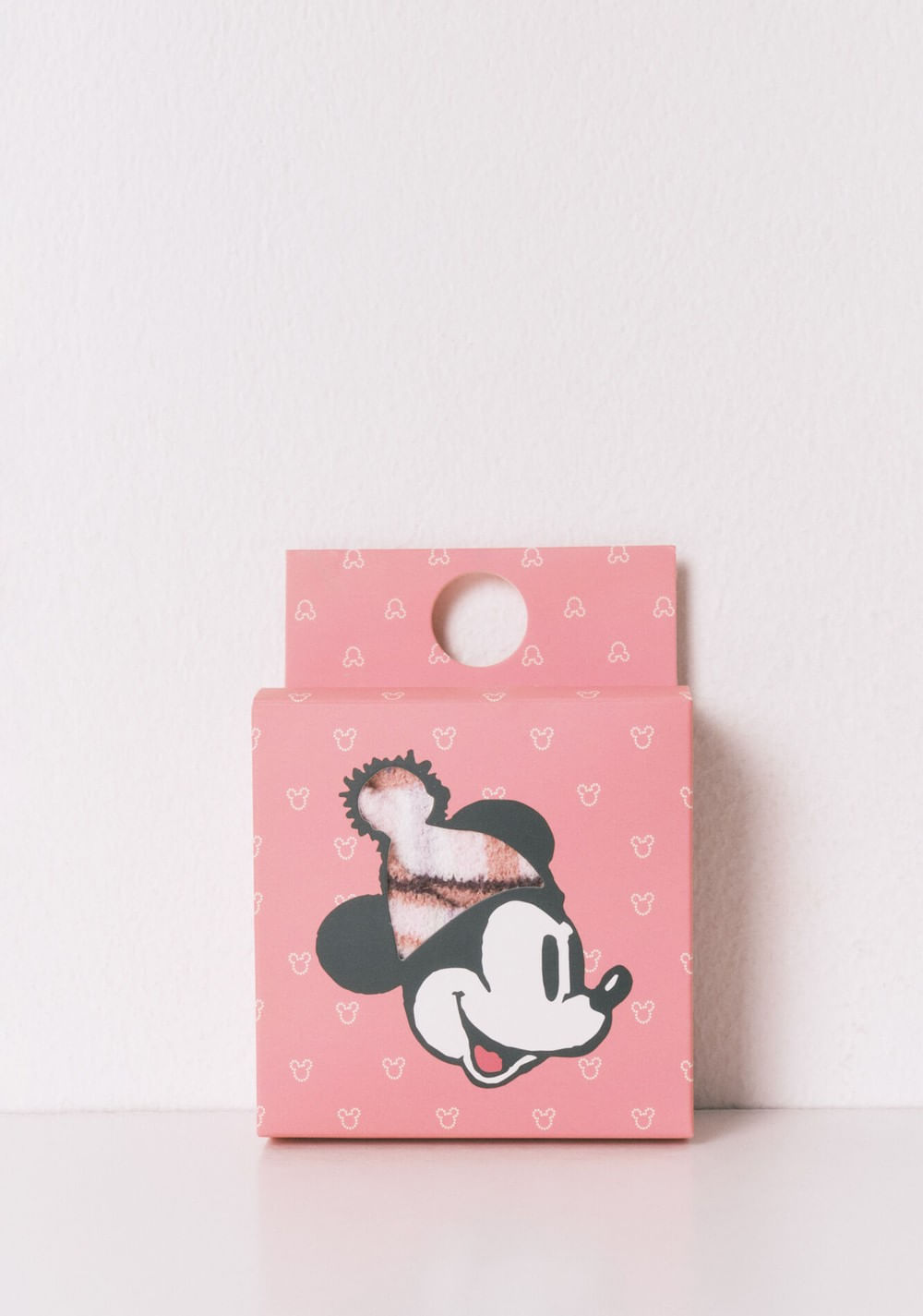 Medias Largas de Piel con Estampado de Cuadros de Mickey Mouse Women Secret