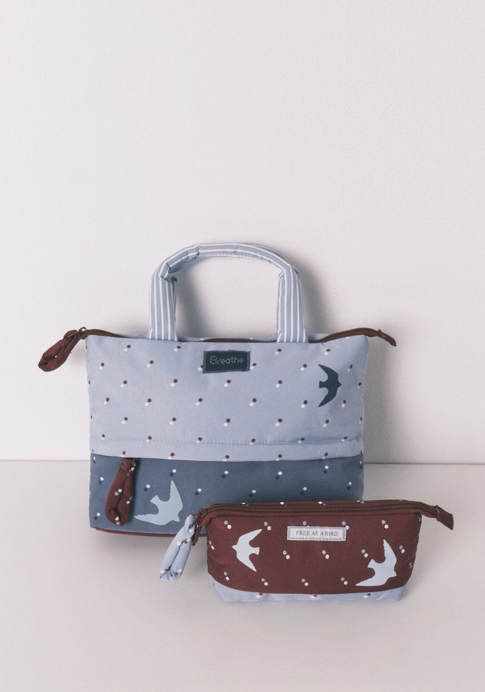 Neceser Pequeño Estampado de Pájaros Women Secret