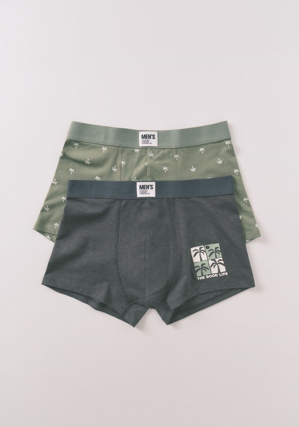 Pack de 2 Bóxer con Estampado de Palmeras Women Secret