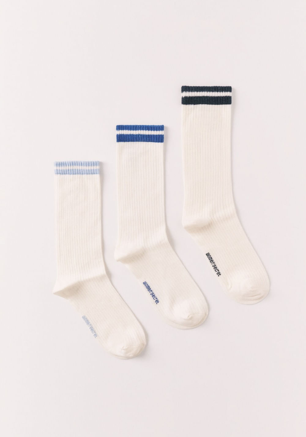 Pack de 3 Medias Largas Canalé Women Secret