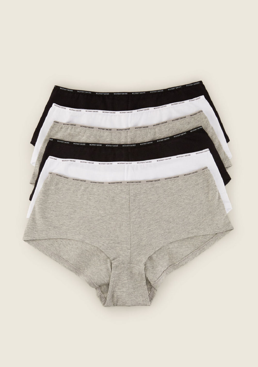 Pack de 6 Panty Algodón Women Secret