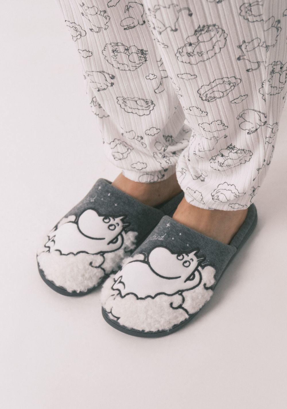 Pantuflas de Borreguito Moomin Women Secret