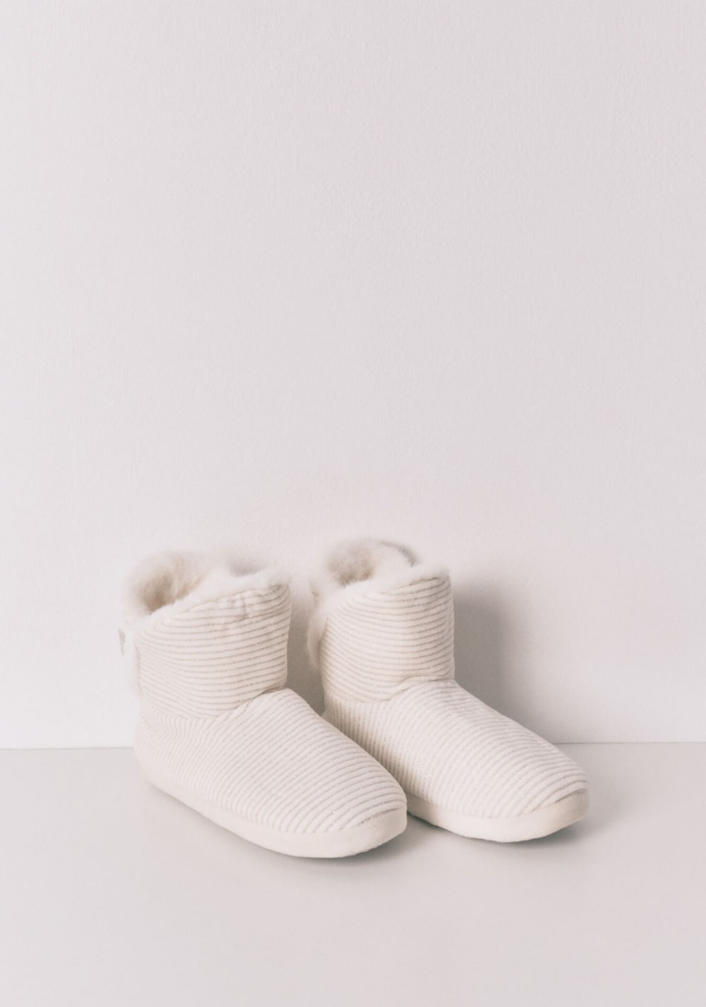Pantuflas Bota Canalé Lurex Women Secret