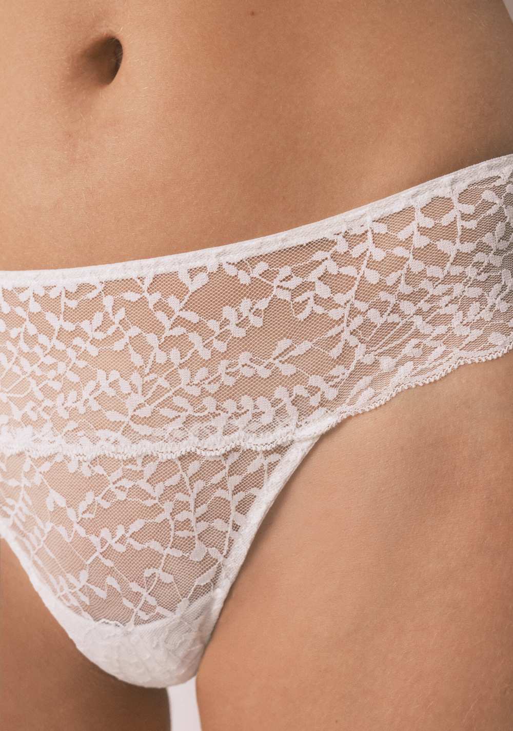 Panty Ancha Brasileña Encaje Women Secret