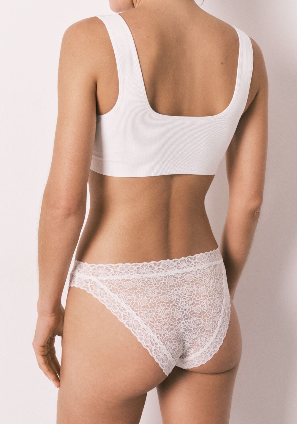 Panty Clásica de Encaje Animal Print Women Secret