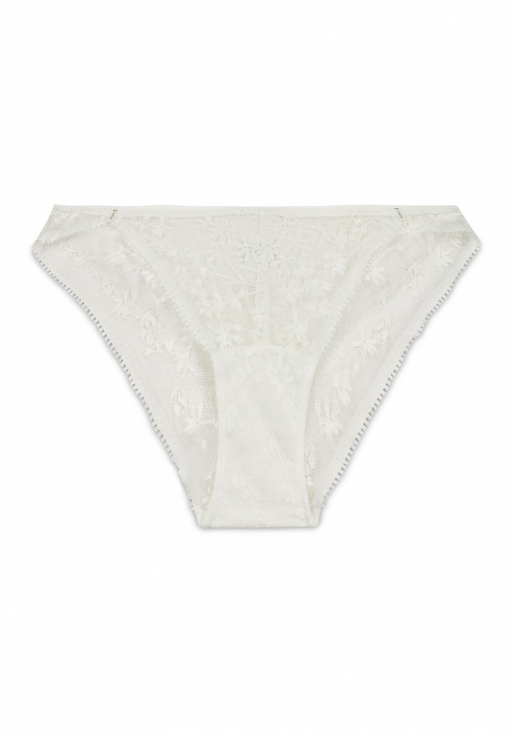 Panty Clásica Encaje Lurex Women Secret