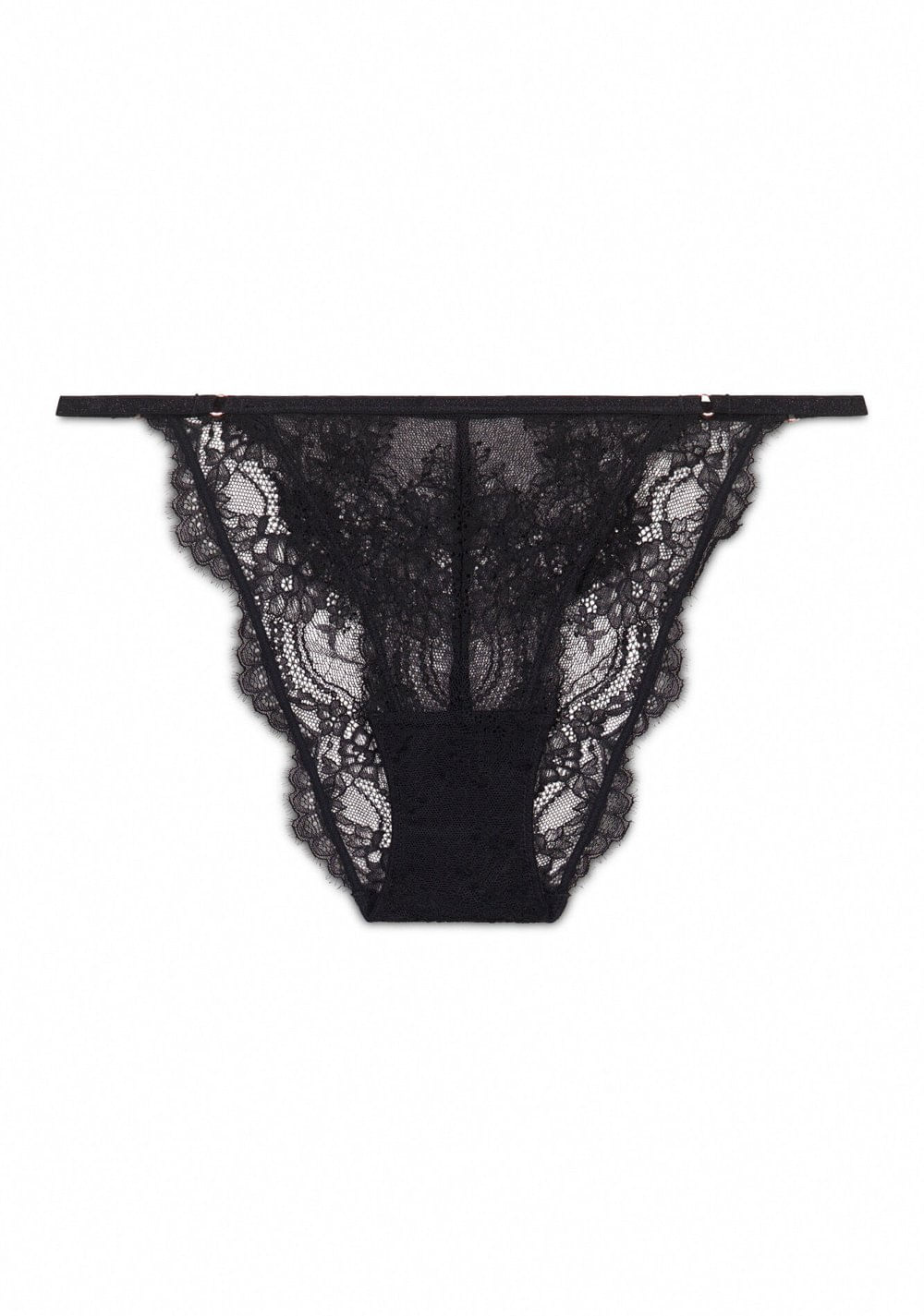 Panty Clásica de Encaje con Tiras Women Secret