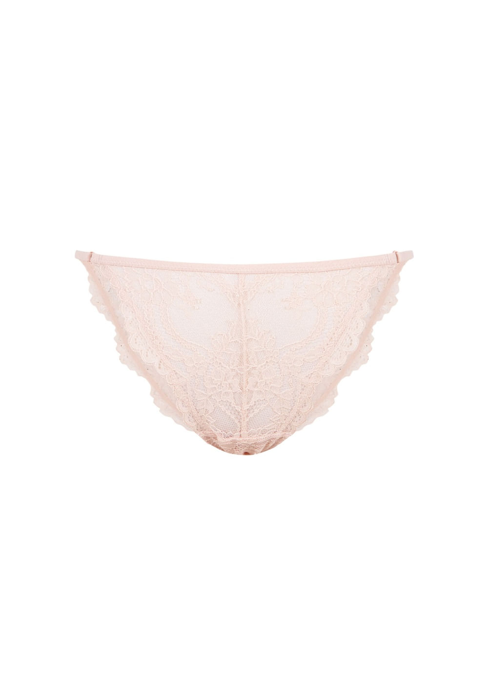 Panty Clásica de Encaje con Tiras Women Secret