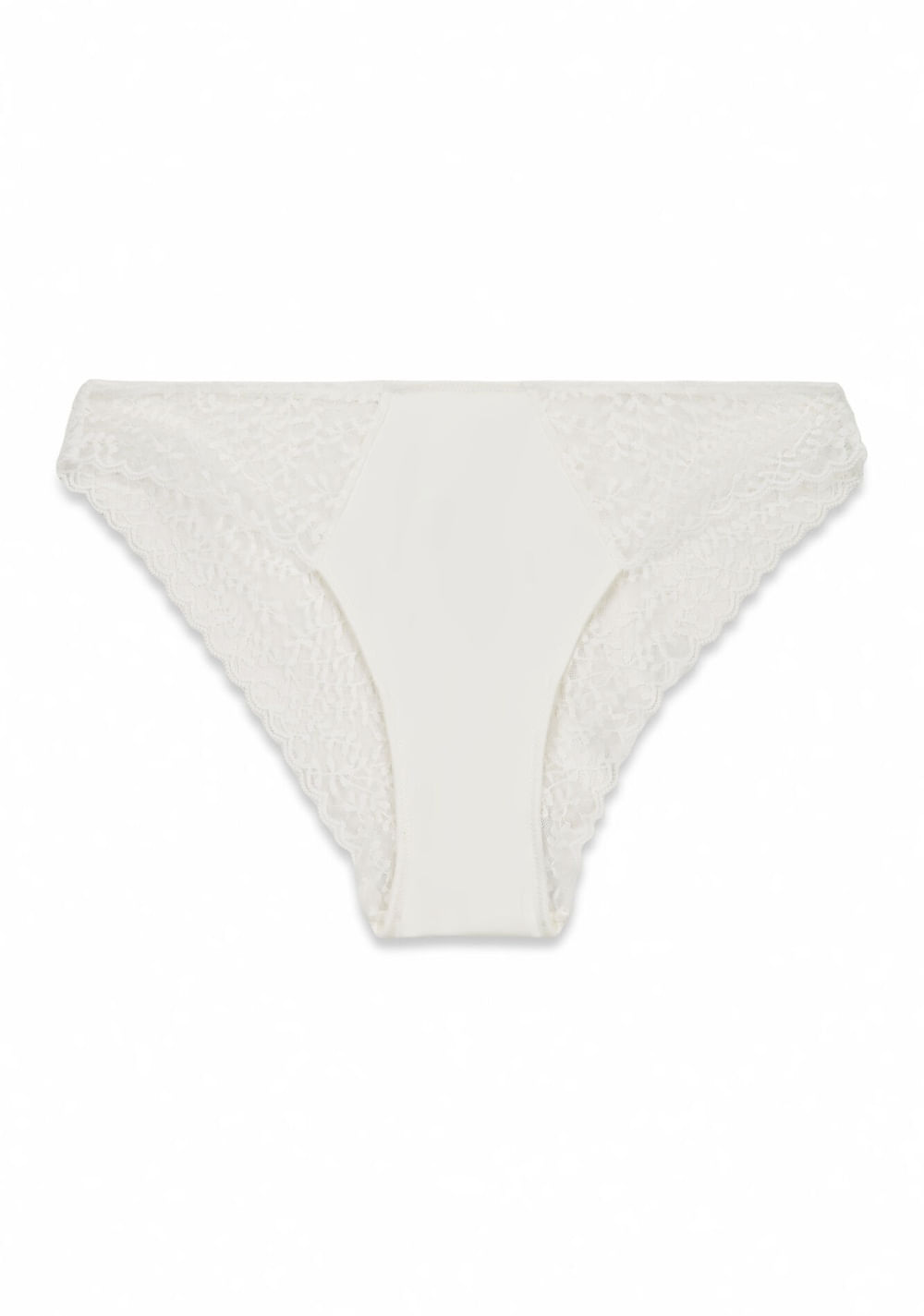 Panty Clásica Microfibra y Encaje Women Secret