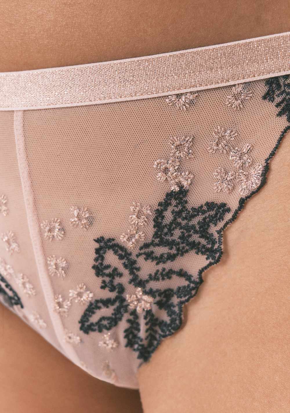 Panty Clásica de Tul Lurex Women Secret