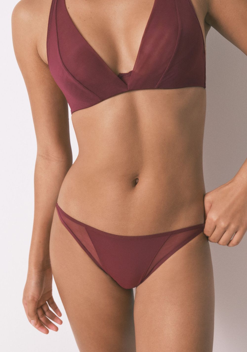 Panty Clásica de Tul de Microfibra Women Secret