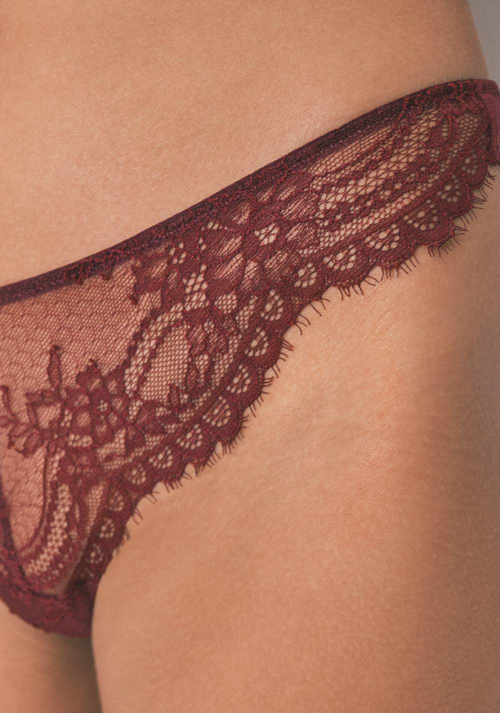 Panty de Encaje y Tul Women Secret