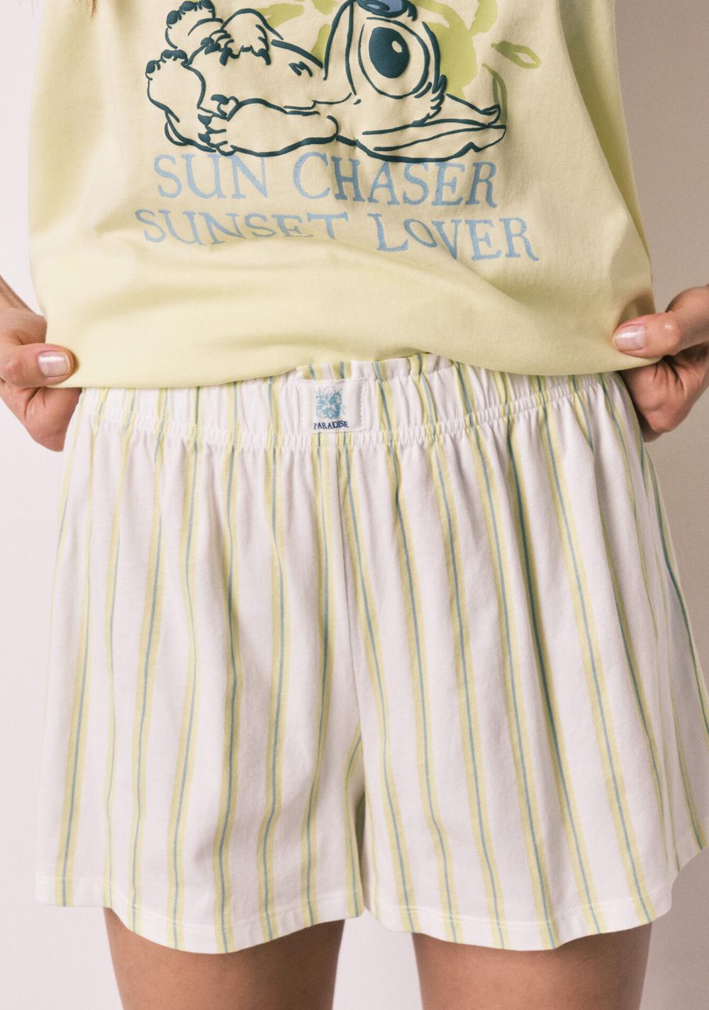 Pijama Corta Tirantes Stitch Women Secret