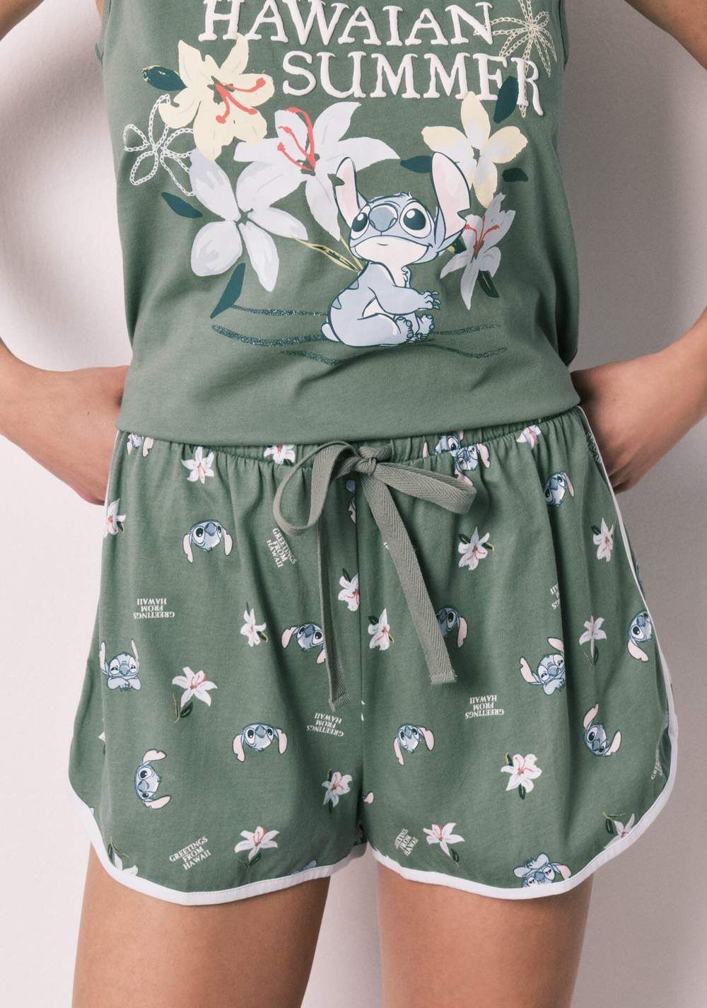 Pijama Corta de Tirantes Stitch Women Secret