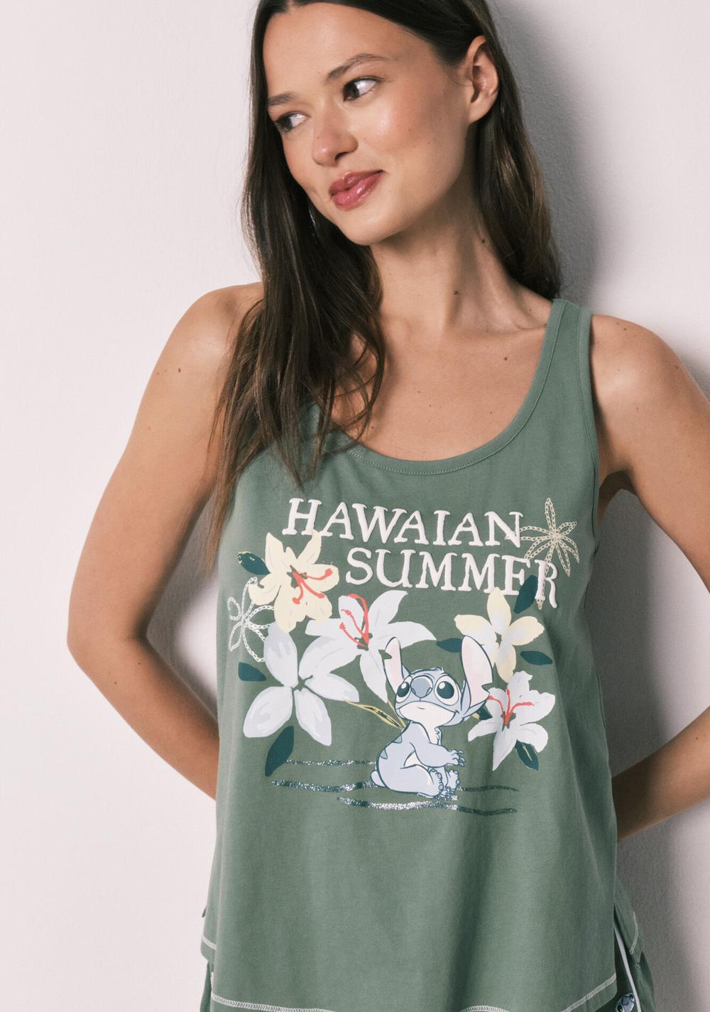 Pijama Corta de Tirantes Stitch Women Secret