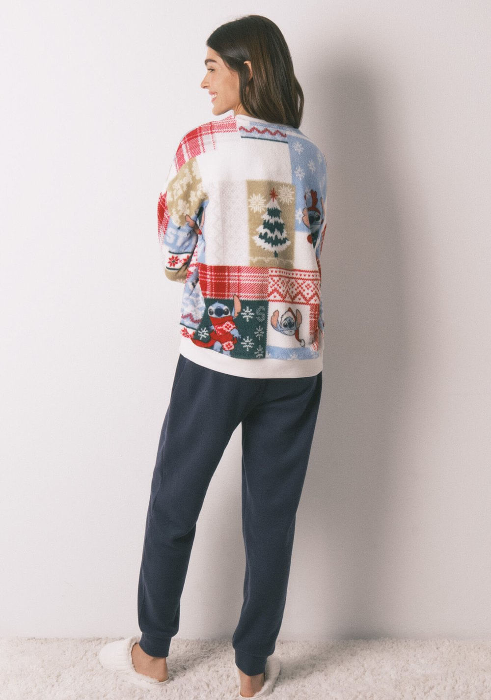 Pijama Stitch Tejido Polar Women Secret