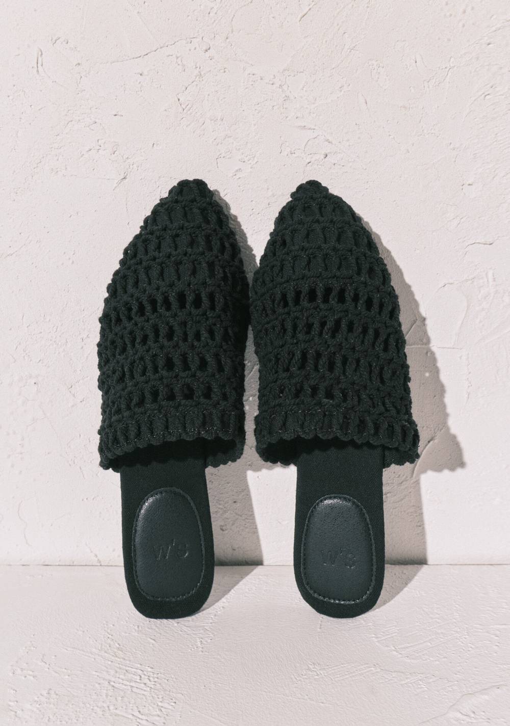 Sandalia Mule de Crochet Women Secret para Mujer Negra - Vista 3