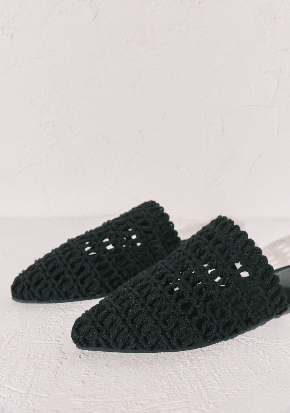 Sandalia Mule de Crochet Women Secret para Mujer Negra - Vista 4