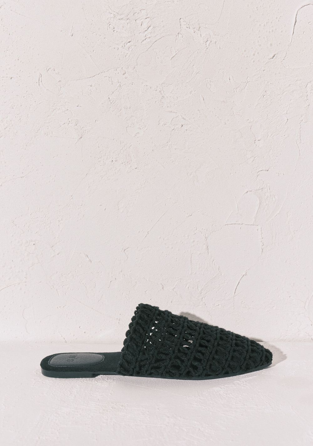 Sandalia Mule de Crochet Women Secret para Mujer Negra - Vista 5