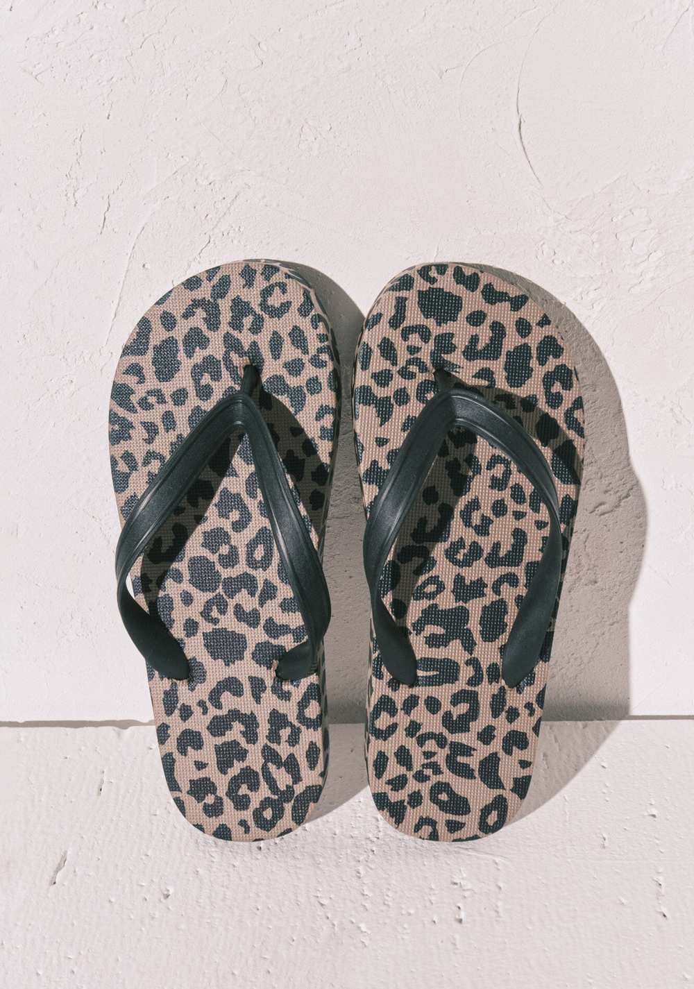 Sandalias Anchas Animal Print Women Secret para Mujer Blancas