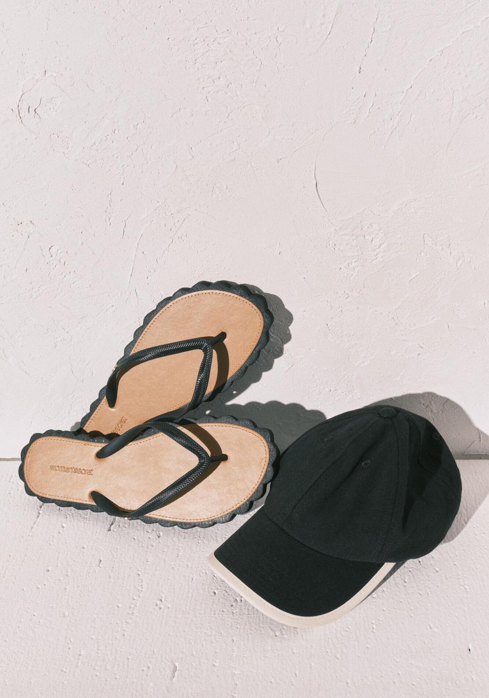 Sandalias de Dedo Efecto Ondas Women Secret para Mujer Negras - Vista 4