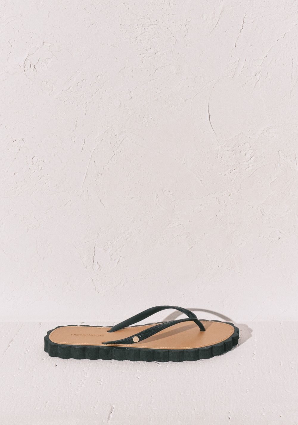 Sandalias de Dedo Efecto Ondas Women Secret para Mujer Negras - Vista 6