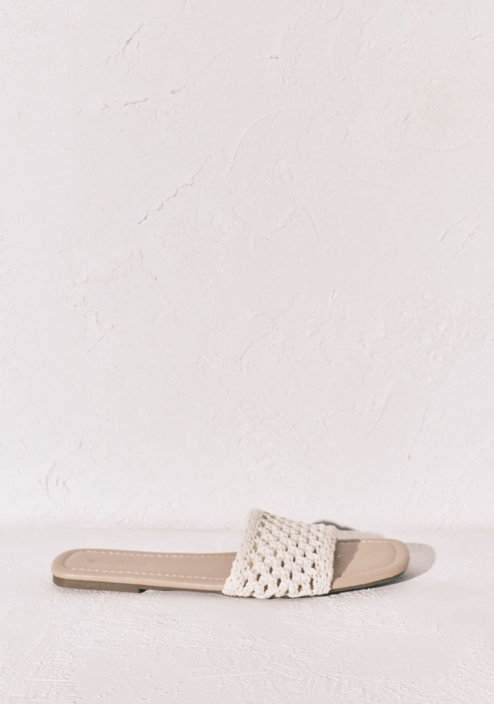 Sandalias de Pala de Crochet Women Secret para Mujer Blancas - Vista 5