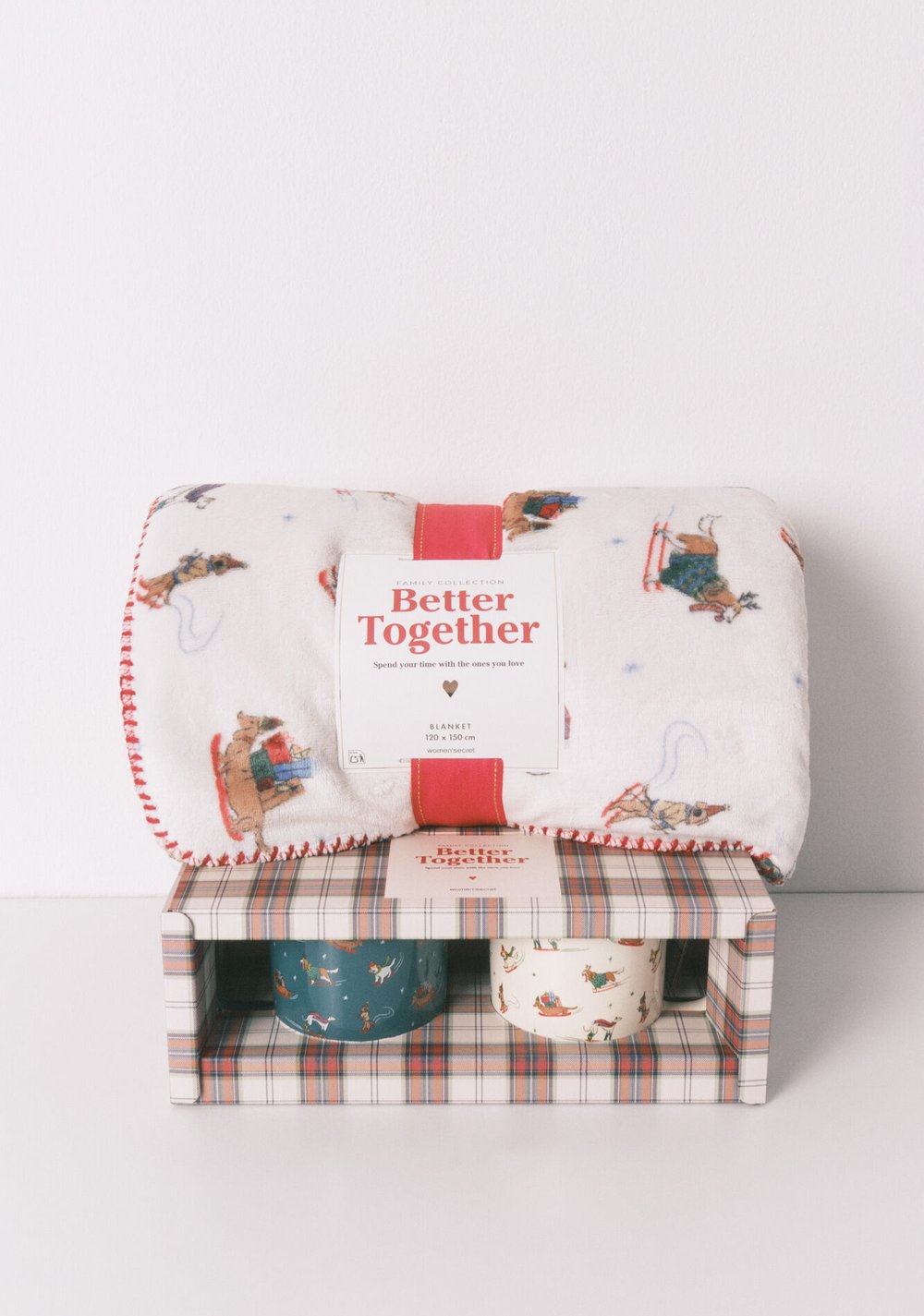 Set 2 Tazas Cerámica Perritos Women Secret