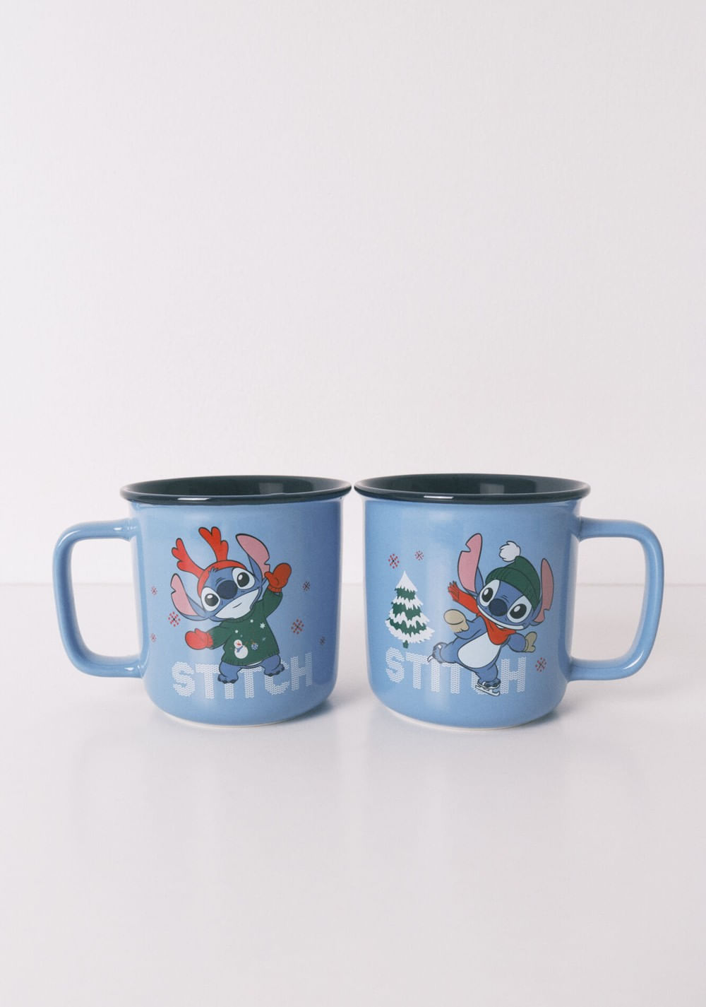 Set 2 Tazas de Cerámica de Stitch Women Secret