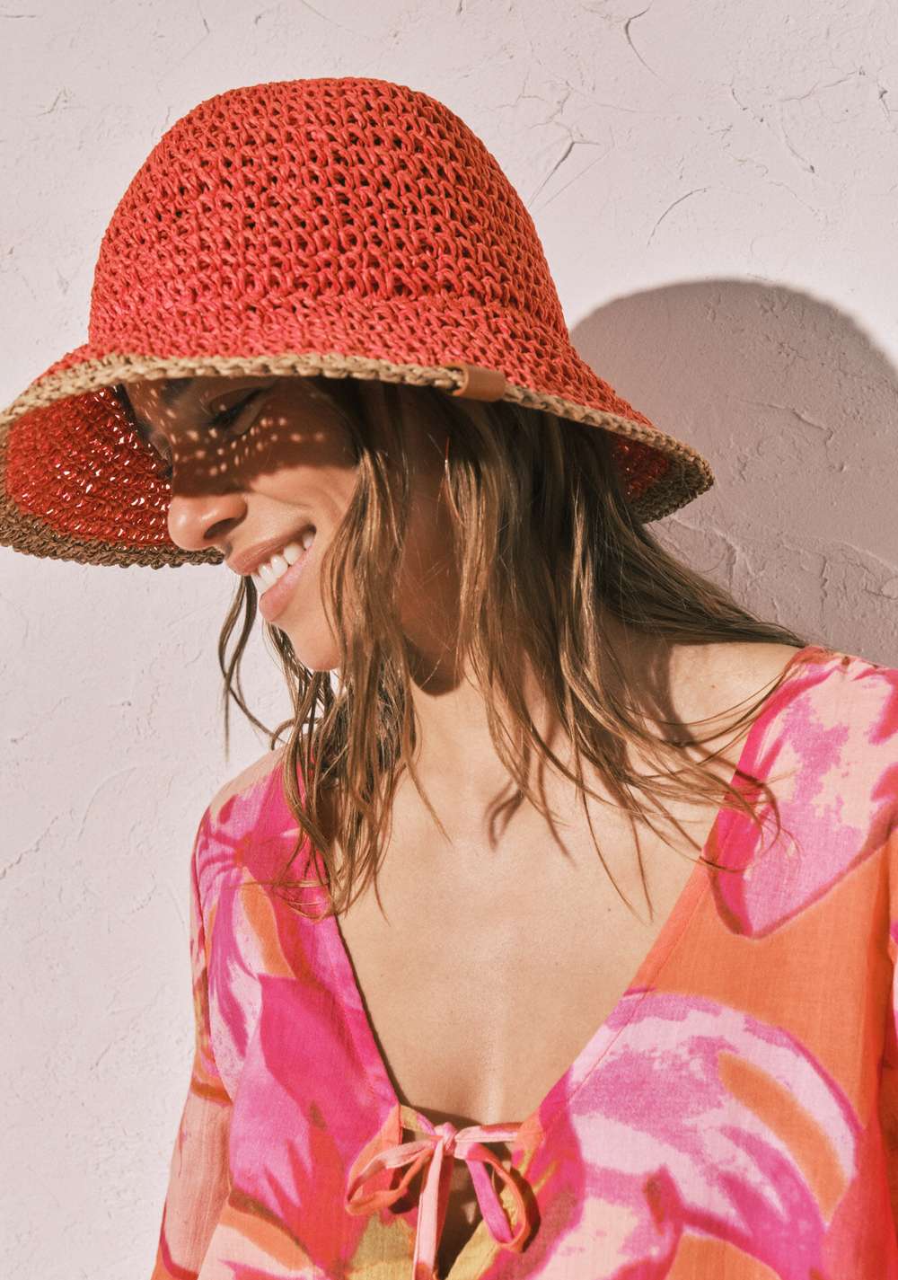 Sombrero Bucket de Rafia Bi Women Secret
