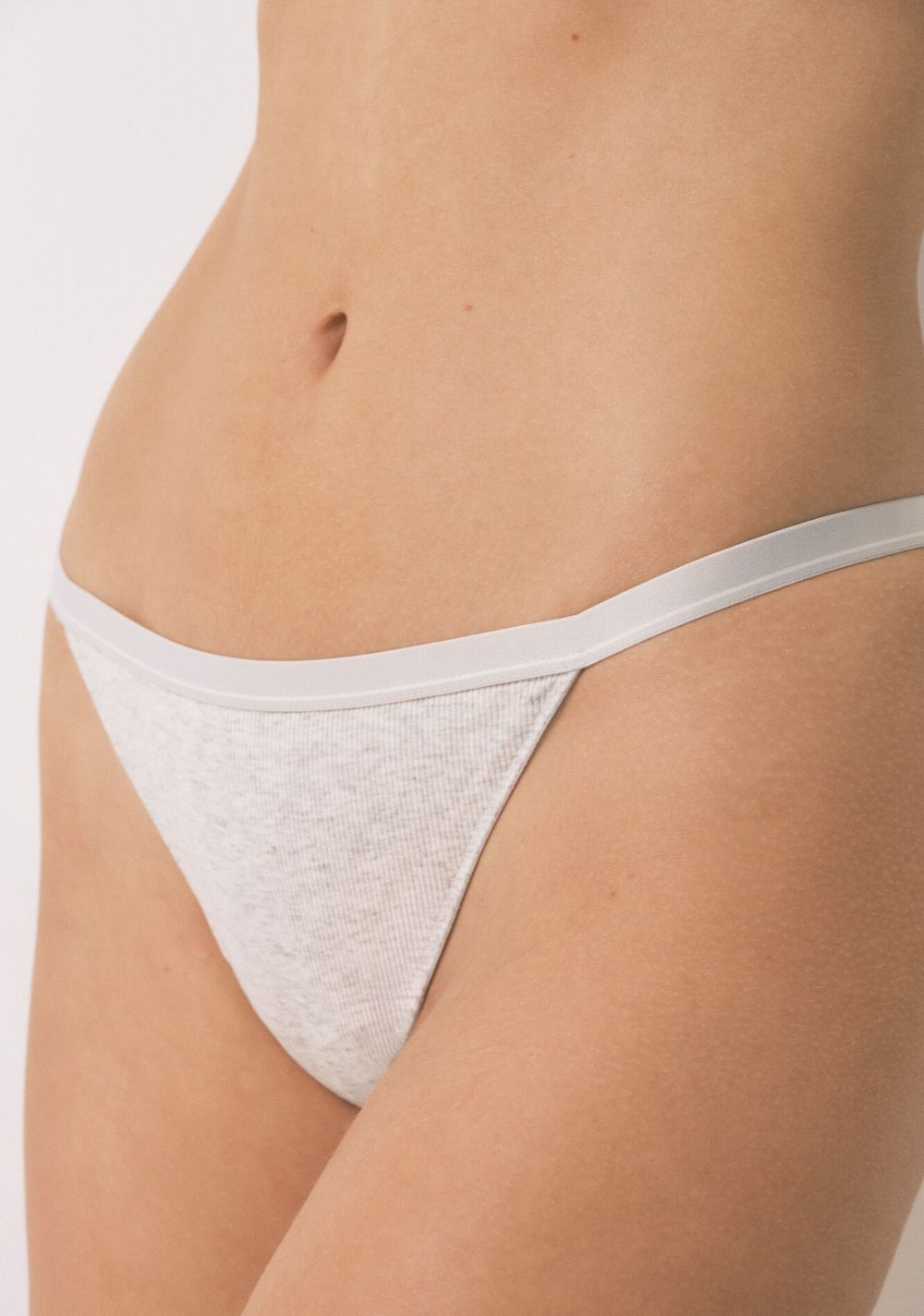 Tanga de Algodón Acanalado Women Secret