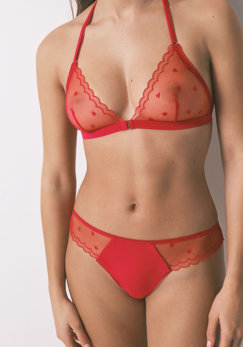 Tanga Ancha Bordada de Tul Women Secret