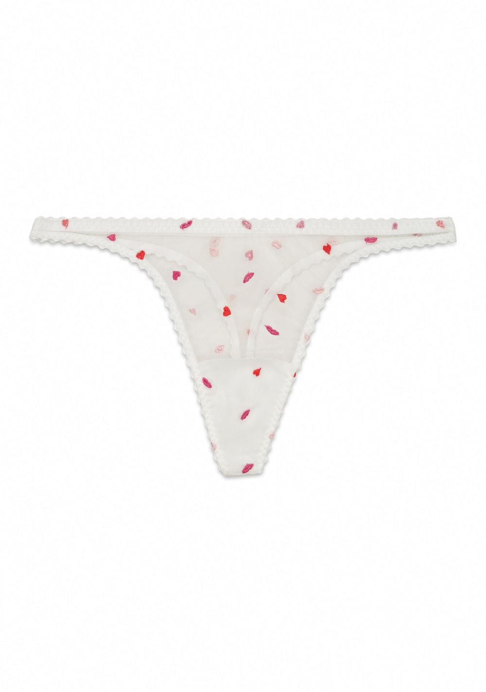 Tanga Bordada de Tul Women Secret