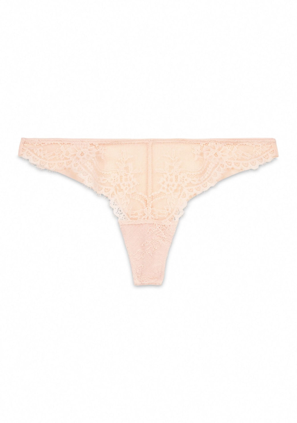 Tanga de Encaje de Tul Women Secret