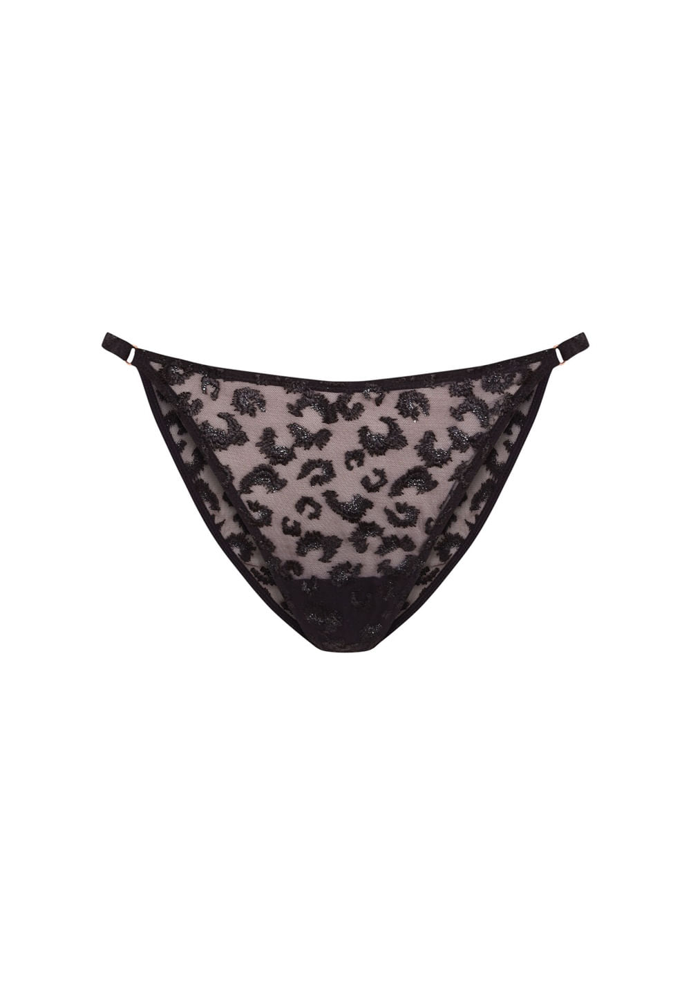 Tanga de Tul Bordado Metalizado Women Secret