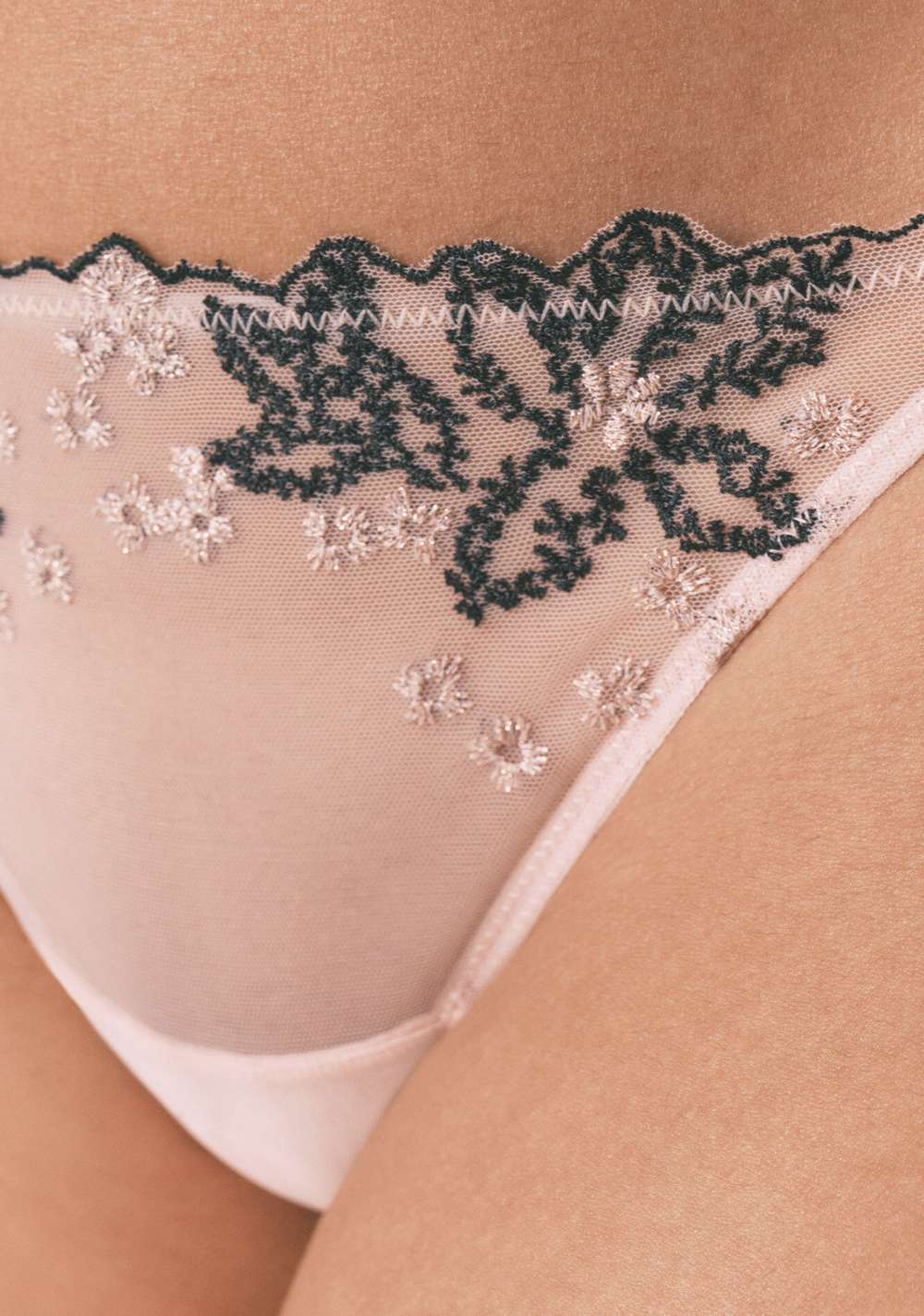 Tanga de Tul Bordado Women Secret