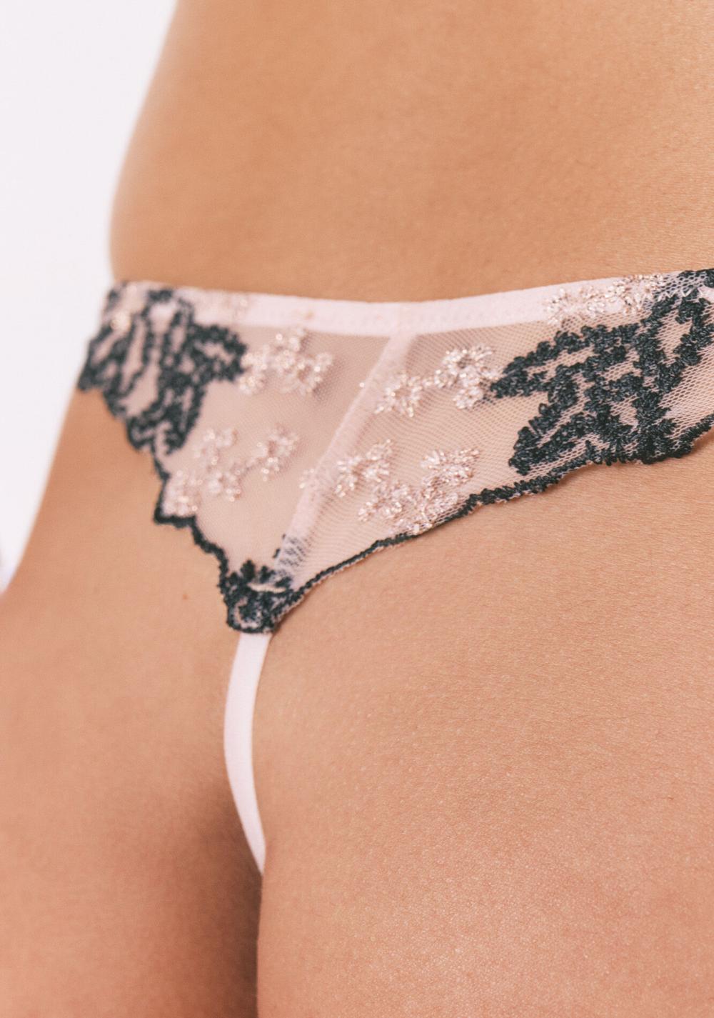 Tanga de Tul Bordado Women Secret