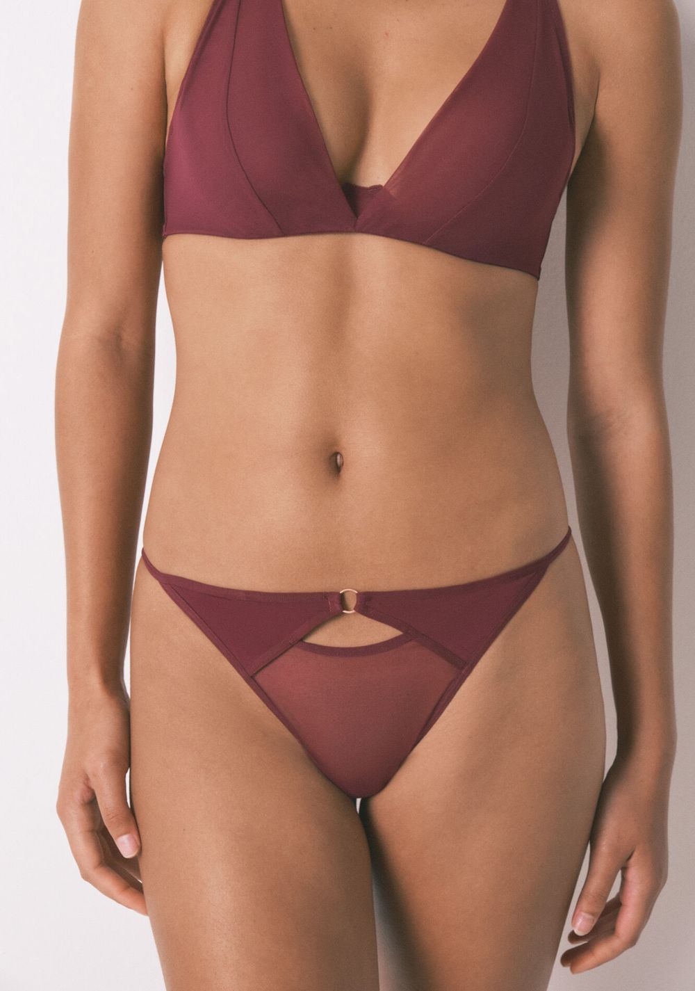 Tanga de Tul de Microfibra Women Secret