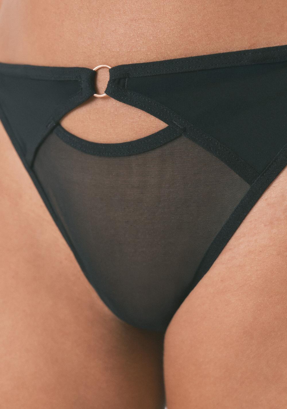 Tanga de Tul de Microfibra Women Secret