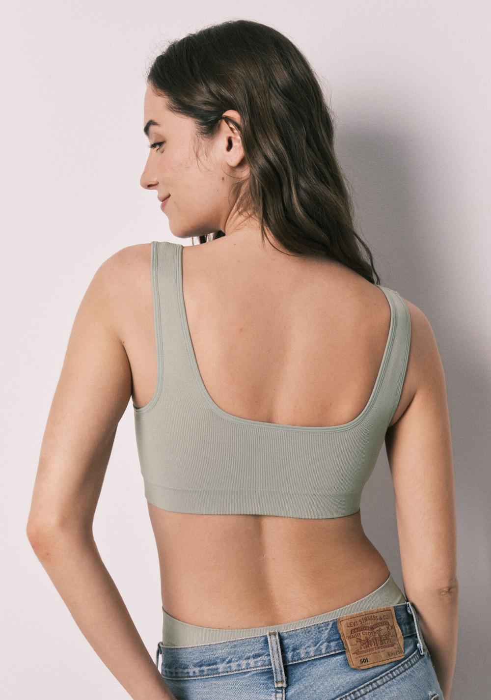 Top Cuello Halter Liso Corte Limpio Women Secret