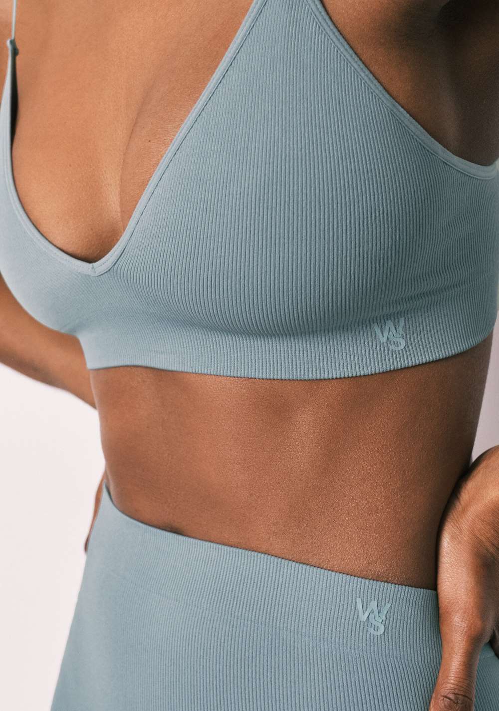 Top Triangular Acanalado sin Costuras Women Secret