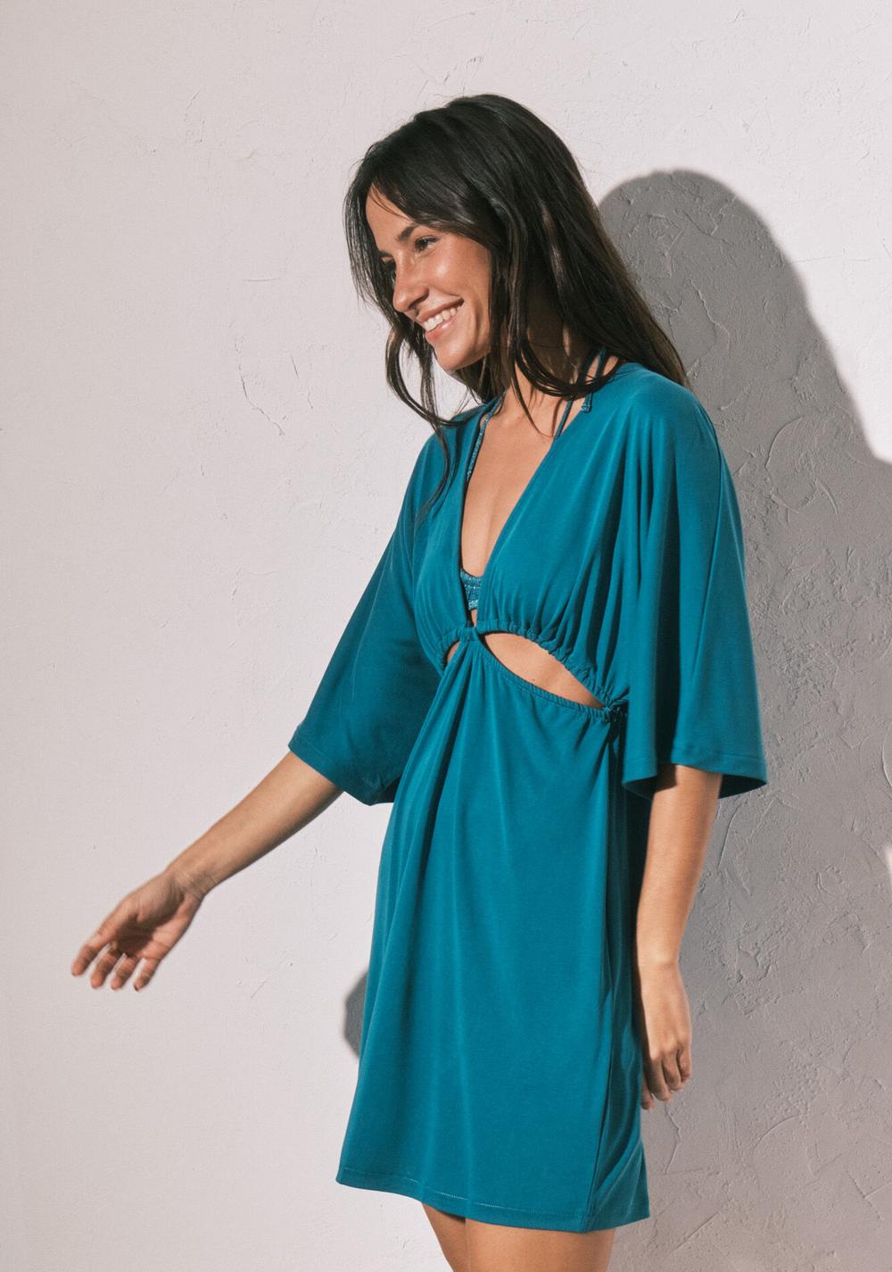 Vestido Corto Cut Out de Tejido Women Secret